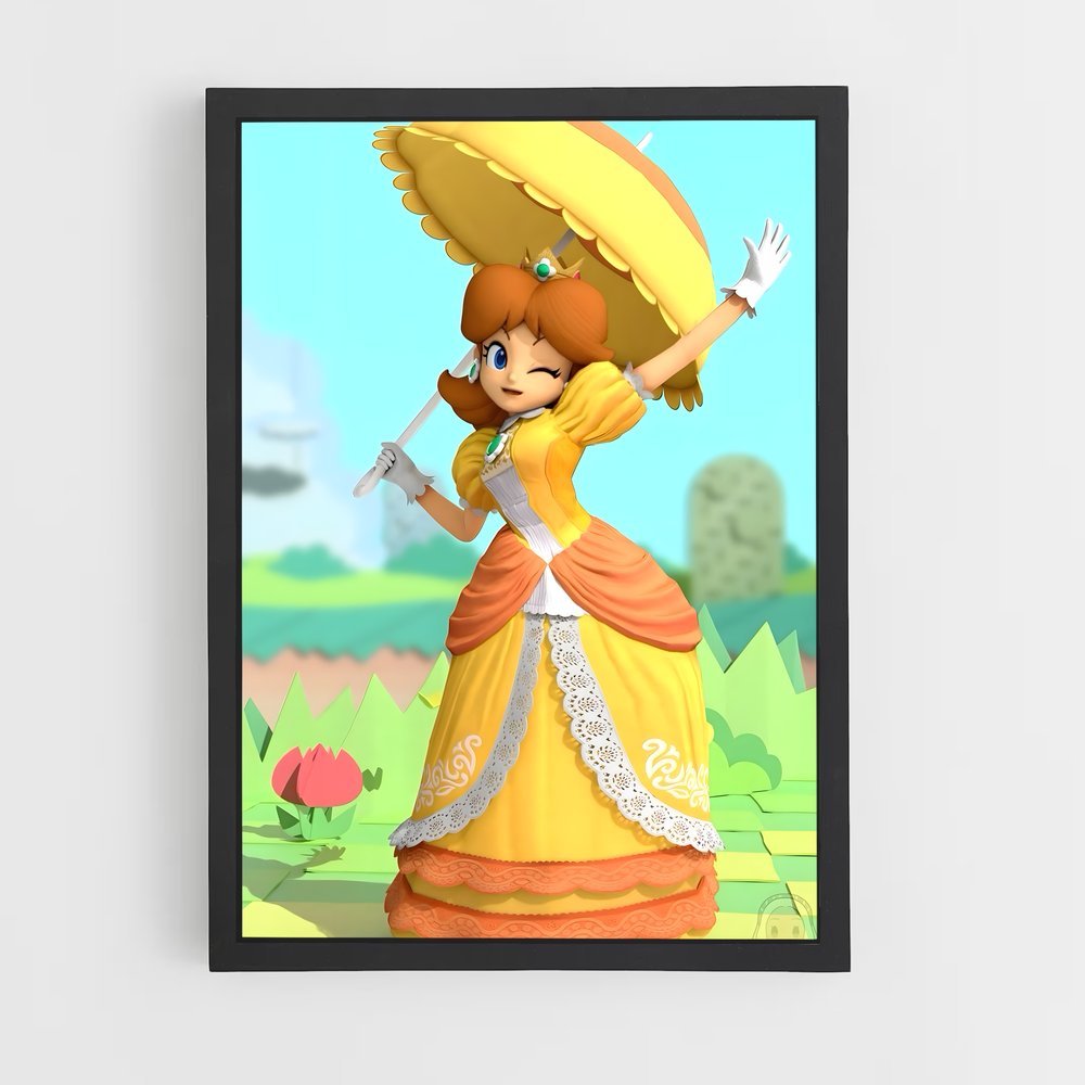 Poster Daisy's Daydream – affiche Mario (vue 2)